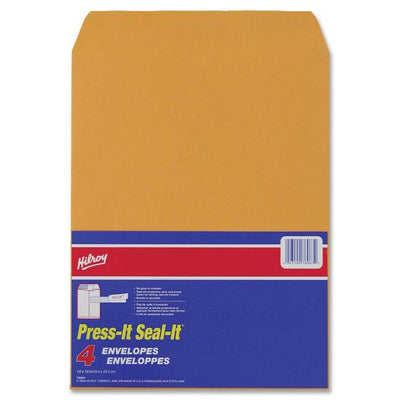 ENV, KRAFT S/ADHSV 10x13* 4/PK (HLR76083)