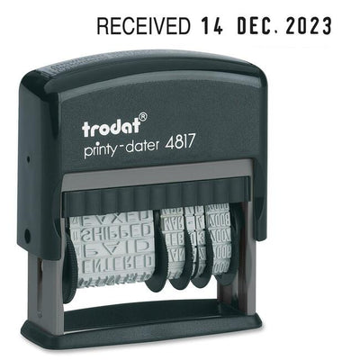 Trodat Dial-A-Phrase Date Stamp (TRO80362)