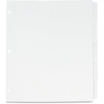 Oxford Plain Tab Loose Leaf Index Divider (OXF213-5W/1)