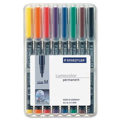 Staedtler LumoColor Permanent Pen (STD317WP8)