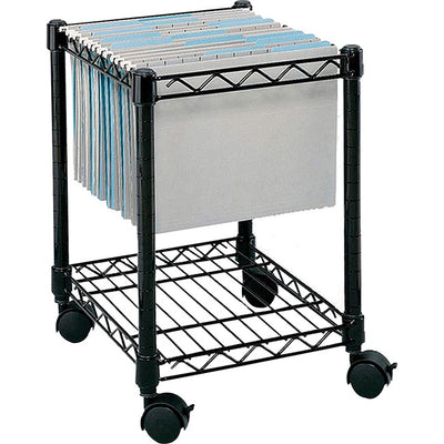 Safco Compact Mobile File Cart (SAF5277BL)