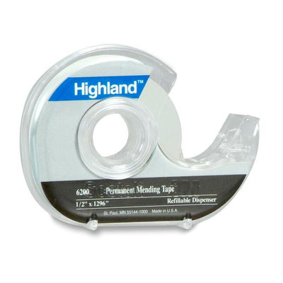 HIGHLAND INV. ADH. TAPE DISP.  18mmX33m (MMM6200-18PP)