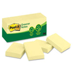 3M Plain Recycled Notes (MMM653RP-YEL)