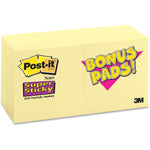 Post-it&reg; Super Sticky Notes (MMM654-12SSCY)