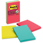 Post-it&reg; Super Sticky Lined Notes (MMM660-3SSUC)