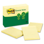 3M Recycled Ruled Notes (MMM660RPYEL)