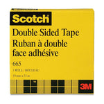 TAPE, DBL COAT TRANS *18mmX33M (MMM665-18M33)