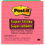 Post-it&reg; Super Sticky Lined Notes (MMM675-3SSUCC)