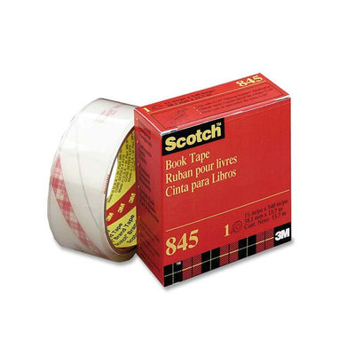 3M Scotch Transparent Book Tape (MMM845-150)