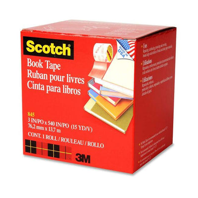 3M Scotch Book Transparent Tape (MMM845-300)