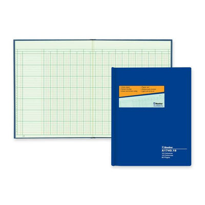 Blueline 1740 Series Columnar Book (BLIA1740-18)