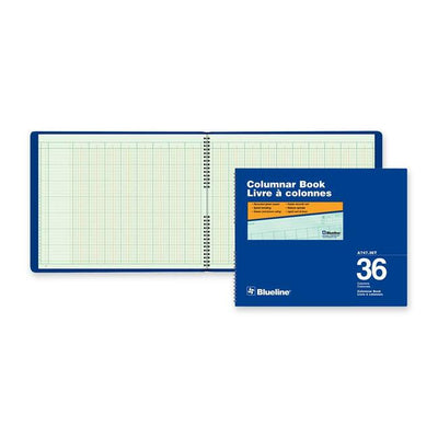 ACCOUNT BOOK 36COL.SPI.12X15 (BLIA747-36T)