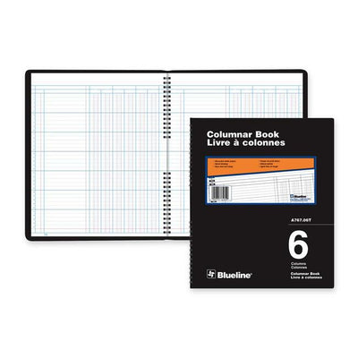 Blueline 767 Series Double Format Columnar Book (BLIA767-06T)