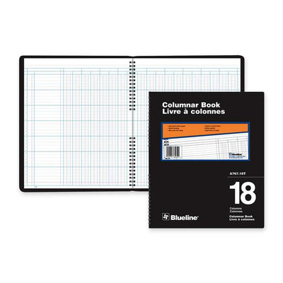 Blueline 767 Series Double Format Columnar Book (BLIA767-18T)