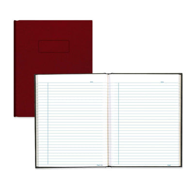 Blueline Recycled Notebook 9-1/4 x 7-1/4 192 pages Red (BLIA959)