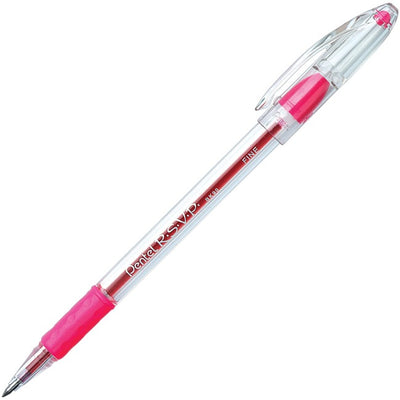 R.S.V.P. Ballpoint Pen, (0.7mm), Pink Ink (PENBK90P)