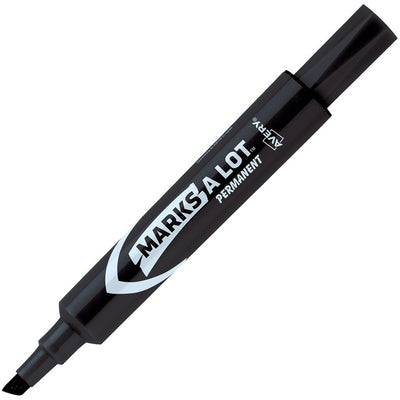 Avery&reg; Marks-A-Lot&reg; Permanent Chisel Tip Marker (AVEC84201)