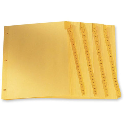 Oxford Laminated Tab Index Divider (OXFCR213-100N)