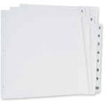 Oxford Preprinted Laminated Tab Index Divider (OXFCR213-10W)
