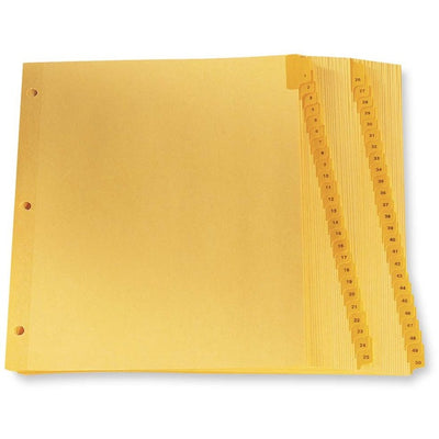 Oxford Preprinted Laminated Tab Index Divider (OXFCR213-50N)