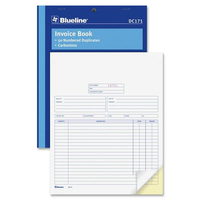 INVOICE NCR 8.5x11 DUP  * (BLIDC171)