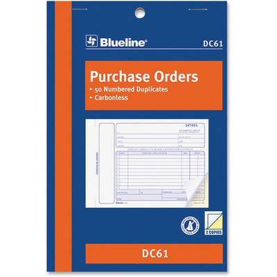 Blueline Purchase Order Form Book (BLIDC61)