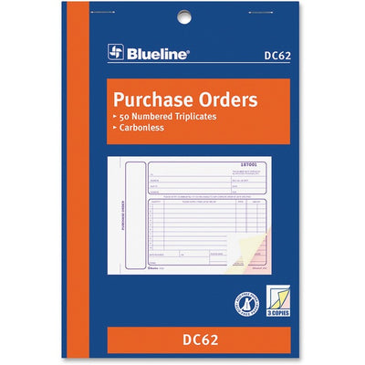 Blueline Purchase Order Form Book (BLIDC62)