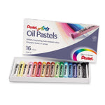 Pentel Arts Oil Pastels - 16 Colour Set (PENPHN-16)