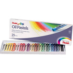 Pentel Arts Oil Pastels - 25 Colour Set (PENPHN-25)