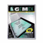 PAGE PROT LWT CLEAR LTR *10/PK (GMXPPC2119-10)