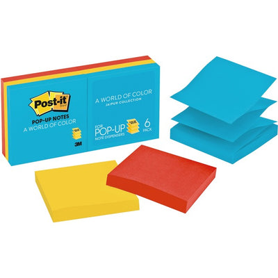 POST-IT POPUP 3X3*JAIPUR*6Csh (MMMR330-6AUCA)