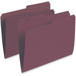 Pendaflex 1/2 Tab Cut Letter Recycled Top Tab File Folder (PFXR415-BUR)