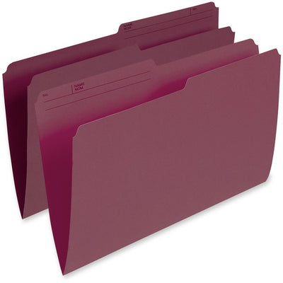 Pendaflex 1/2 Tab Cut Legal Recycled Top Tab File Folder (PFXR615-BUR)
