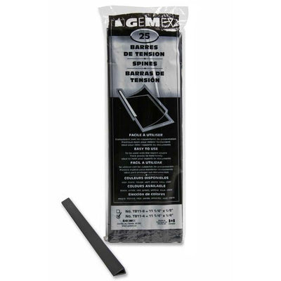 CLAMP 1/4x11-1/8 *BLACK *25/PK (GMXTB11-4BK)