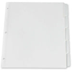 Oxford Heavy Duty Plain Tab Loose Leaf Index Divider (OXFWR213-5W)