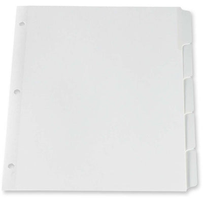 Oxford Heavy Duty Plain Tab Loose Leaf Index Divider (OXFWR213-5W)