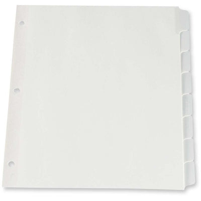 Oxford Heavy Duty Plain Tab Loose Leaf Index Divider (OXFWR213-8W)