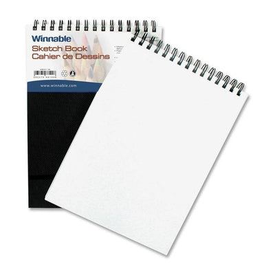SKETCH BOOK 11X8 60sht BLACK (WNNWSB-811BK)