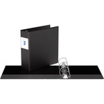 Davis Group Premium Economy, Angle D Ring, Binder, (Black, 3") (RGO230501)