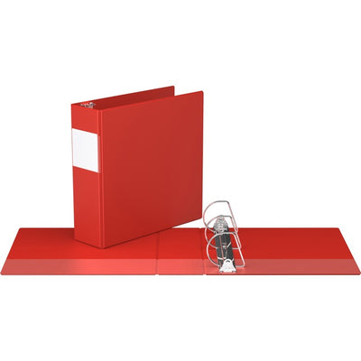 Davis Group Premium Economy, Angle D Ring, Binder, (Red, 3") (RGO230503)