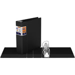 QuickFit Heavy-Duty Commercial Binder, 3-Ring D-Ring Binder, Black, 3 Inch (RGO29051)