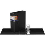 QuickFit Heavy-Duty Commercial Binder, 3-Ring D-Ring Binder, Black, 4 Inch (RGO29061)