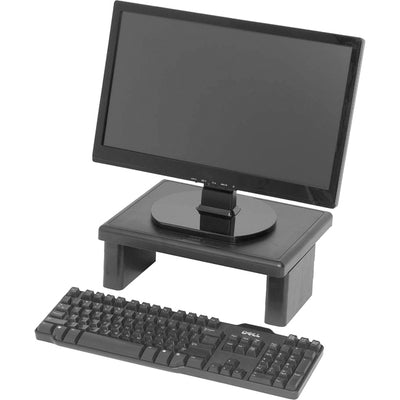 DAC&reg; Stax MP-107 Ergonomic Height-Adjustable Monitor Riser/Laptop Stand, Black (DTA02161)