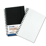 SKETCH BOOK 9X6 75sht BLACK (WNNWSB-96BK)