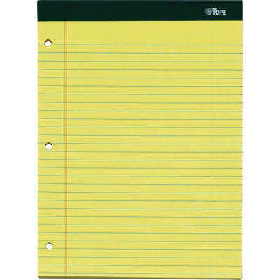TOPS Double Docket Ruled Writing Pads - Letter (TOP63392)
