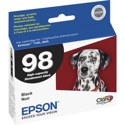 Epson Claria No. 98 Original Ink Cartridge (EPST098120-S)