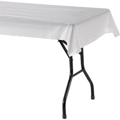 Genuine Joe Banquet-Size Plastic Tablecover (GJO10324)