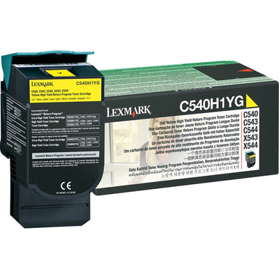 Lexmark Original Toner Cartridge (LEXC540H1YG)