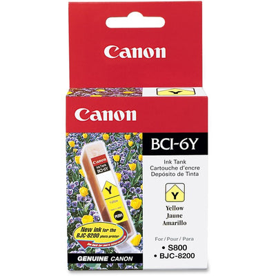 Canon BCI-6Y Original Ink Cartridge (CNM4708A003)