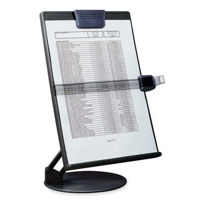 DAC&reg; EH-17006-BLK Euroholder Desktop Adjustable Copyholder, Black (DTA17009)